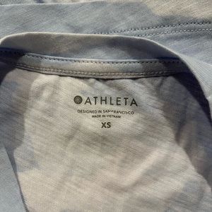 Athleta organic cotton crewneck new size xs